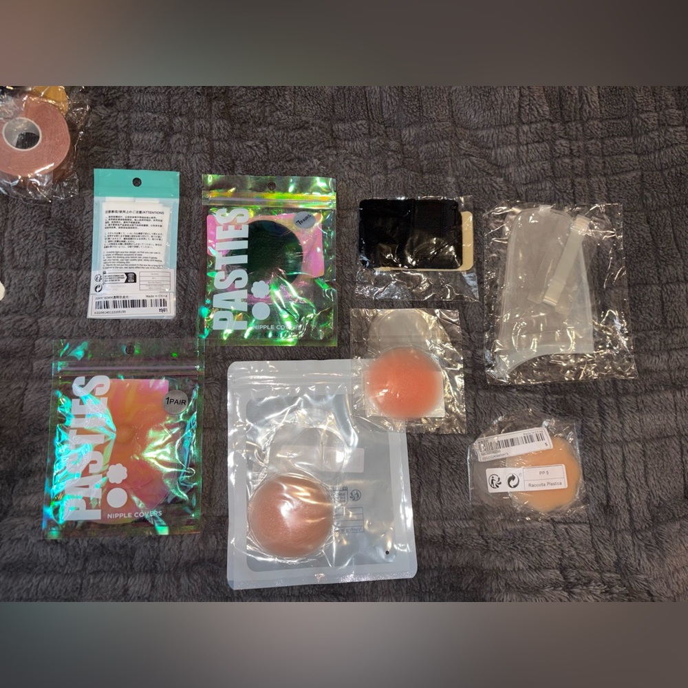 Premium Silicone Nipple Covers - Reusable Adhesive Pasties BUNDLE!!